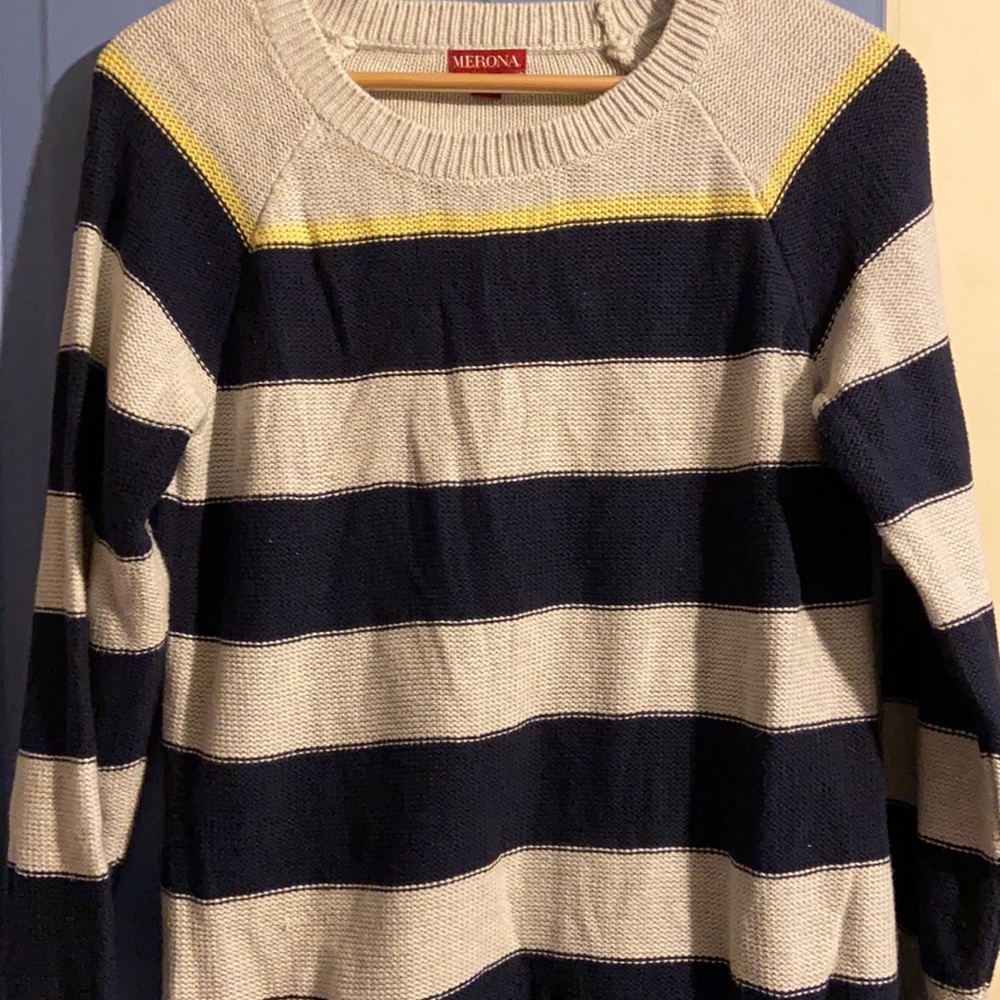 Striped Merona Sweater/Top